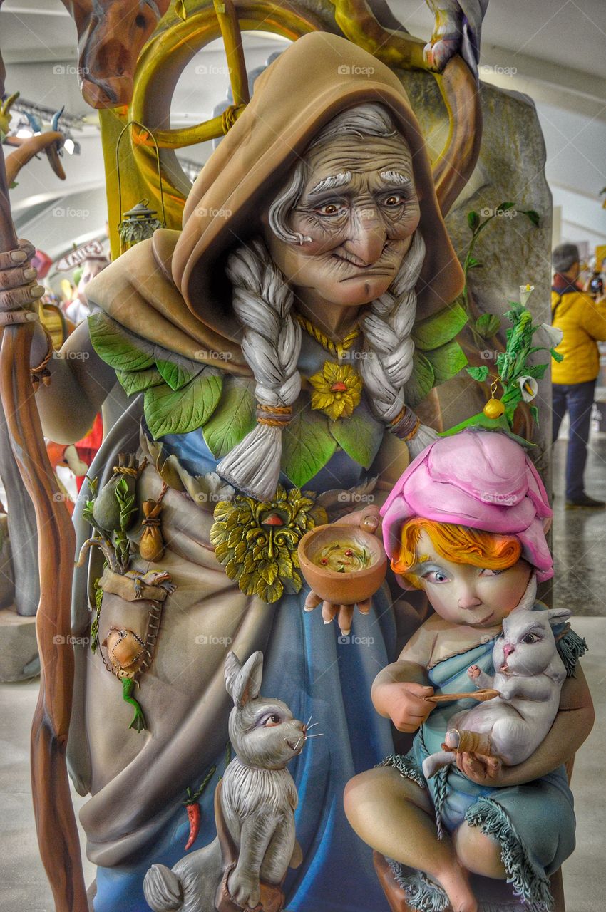 Exposicion del Ninot 2018, Falla Almirante Cadarso - Conde Altea (Valencia - Spain)