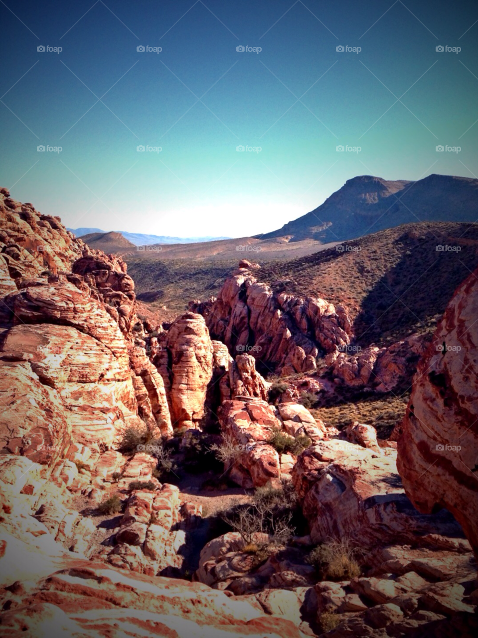 red rock canyon las vegas sky red mountain by stevehardley7