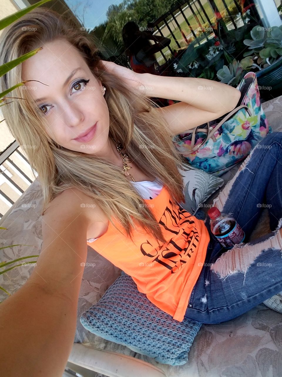 SELFIE FROM YOURS TRULY.  YES, ANOTHER..