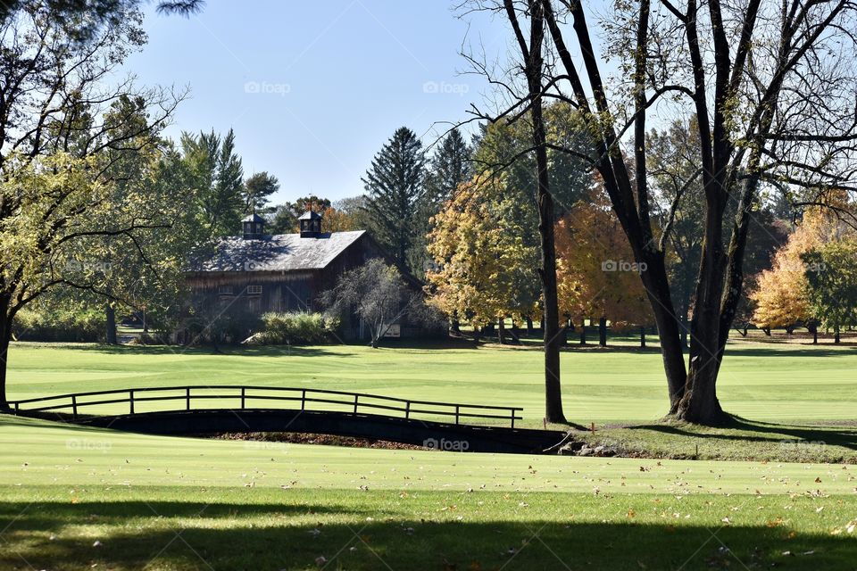 Fall on a Golf Course