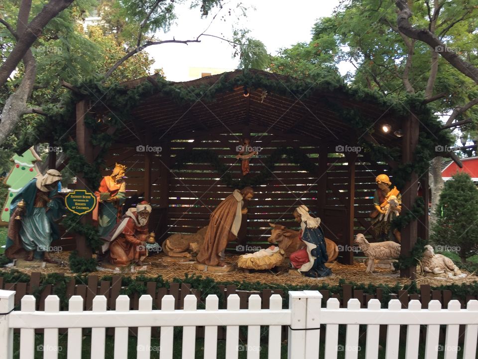 Nativity scene