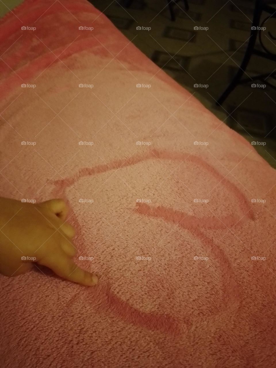 drawing heart on cover