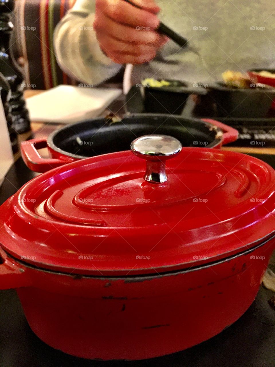 Red little cast iron! 