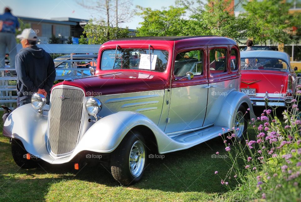 Car show Boucherville Québec 