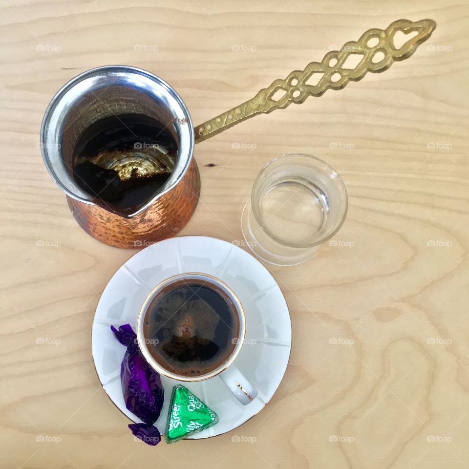 Turkish coffee time 