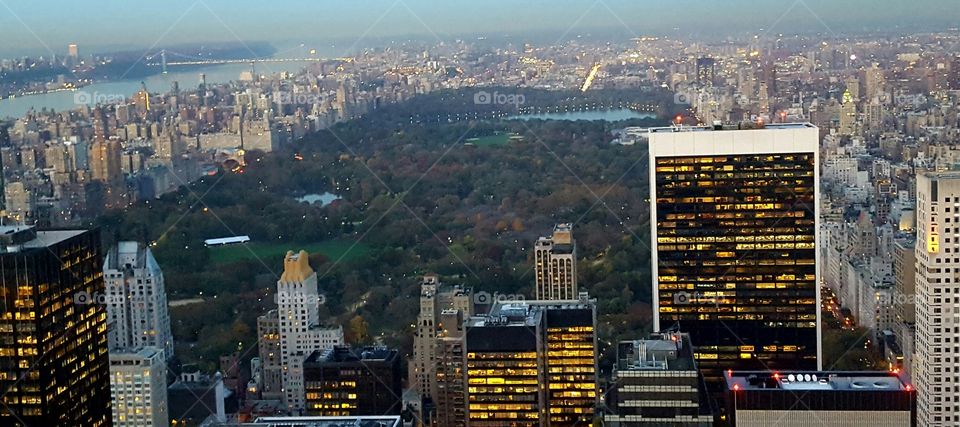 central park and NJ