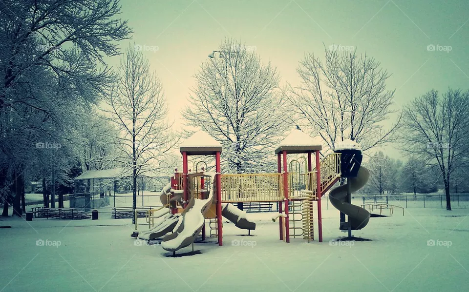 snow play