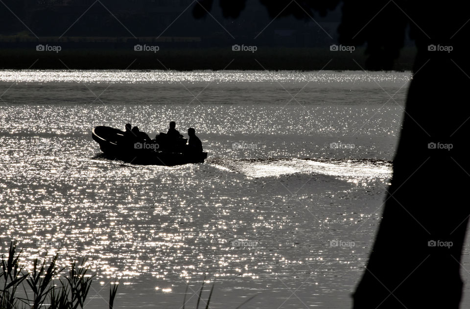 Rawal Lake  in Islamabad, Pakistan.