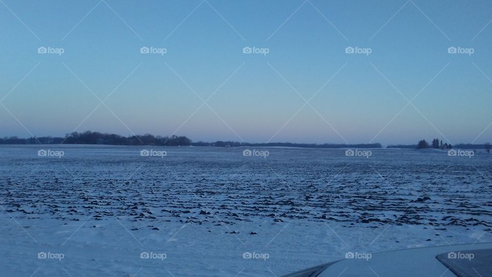 Water, No Person, Winter, Landscape, Lake