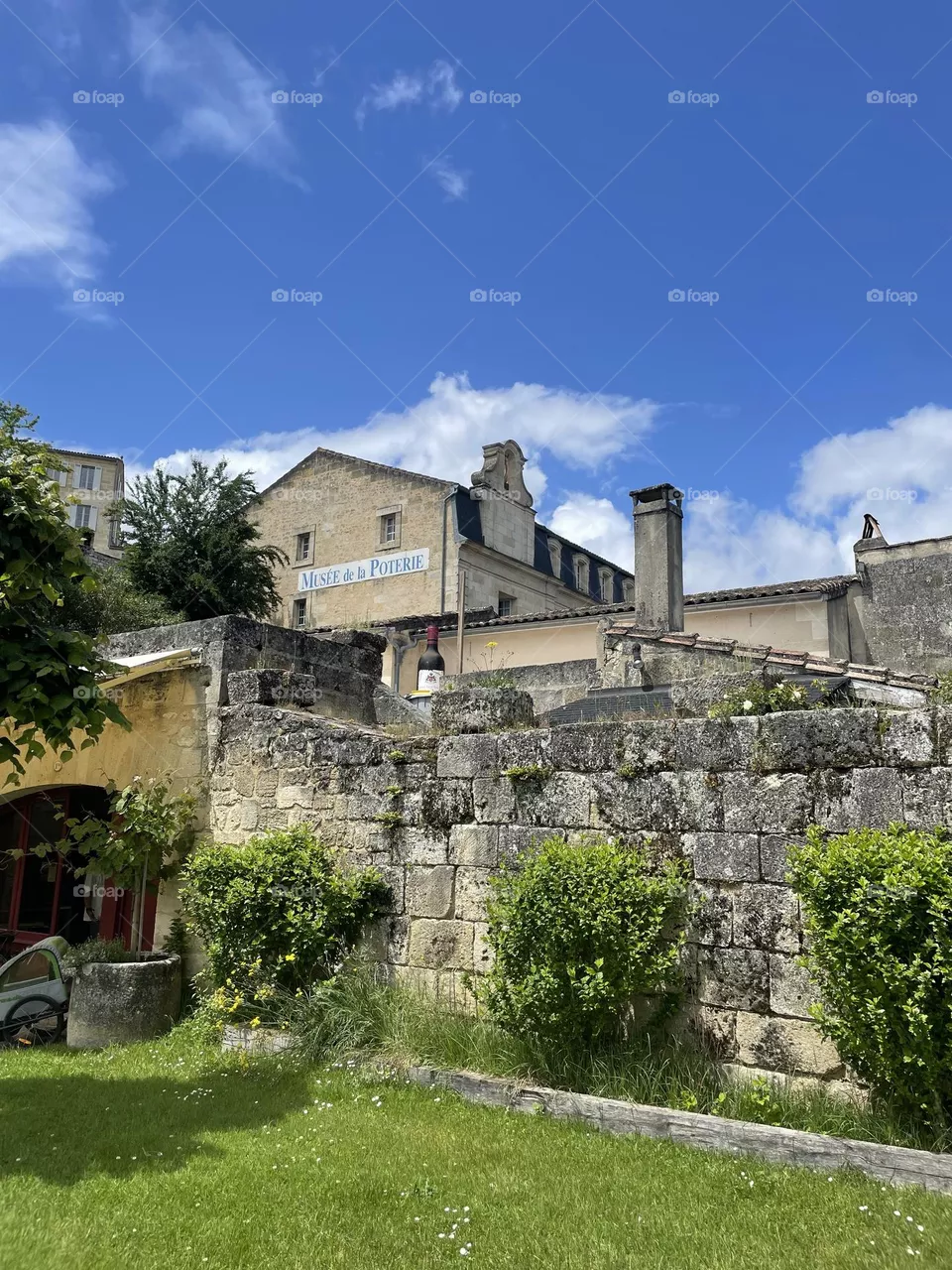 South of France city Saint Emillion 