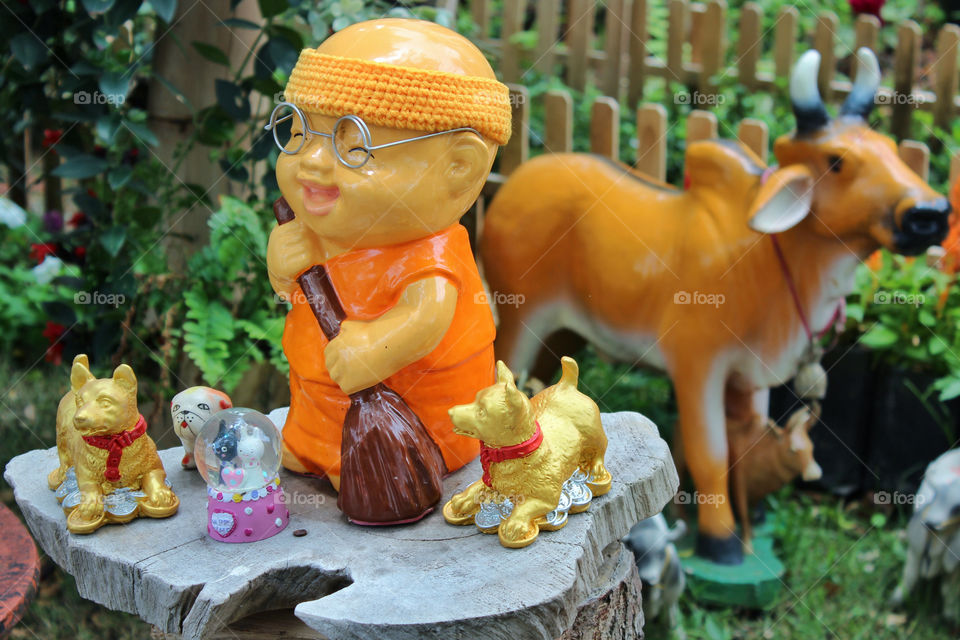 toy funny thailand buddhism by twilite