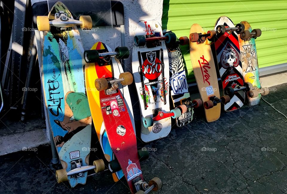skateboard collection