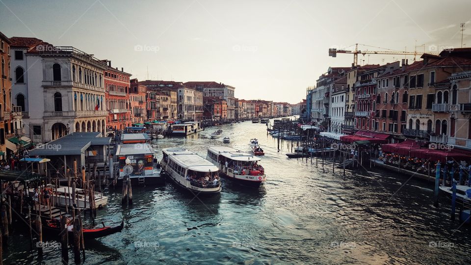 Venice from the bridge