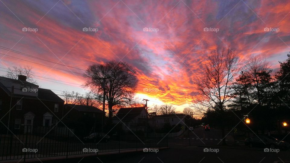 Amazing Virginia Sunset