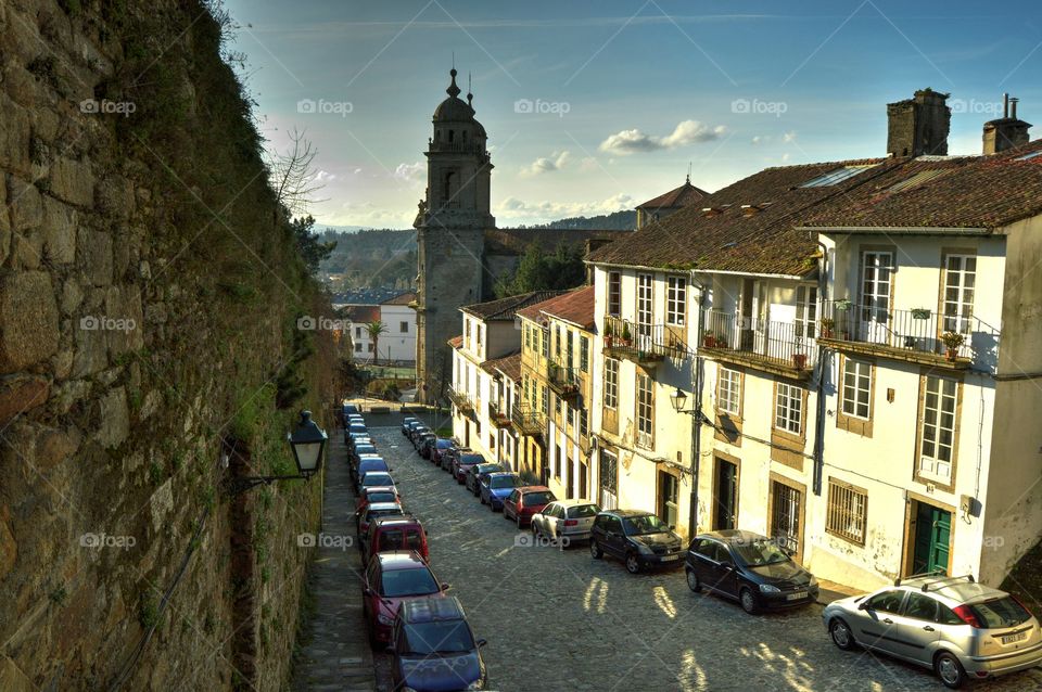Costa Vella Street, Santiago de Compostela.