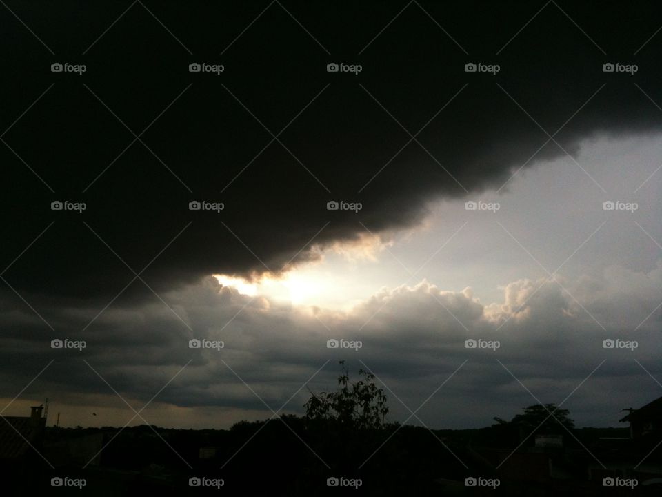 Sunset in Campo Grande 