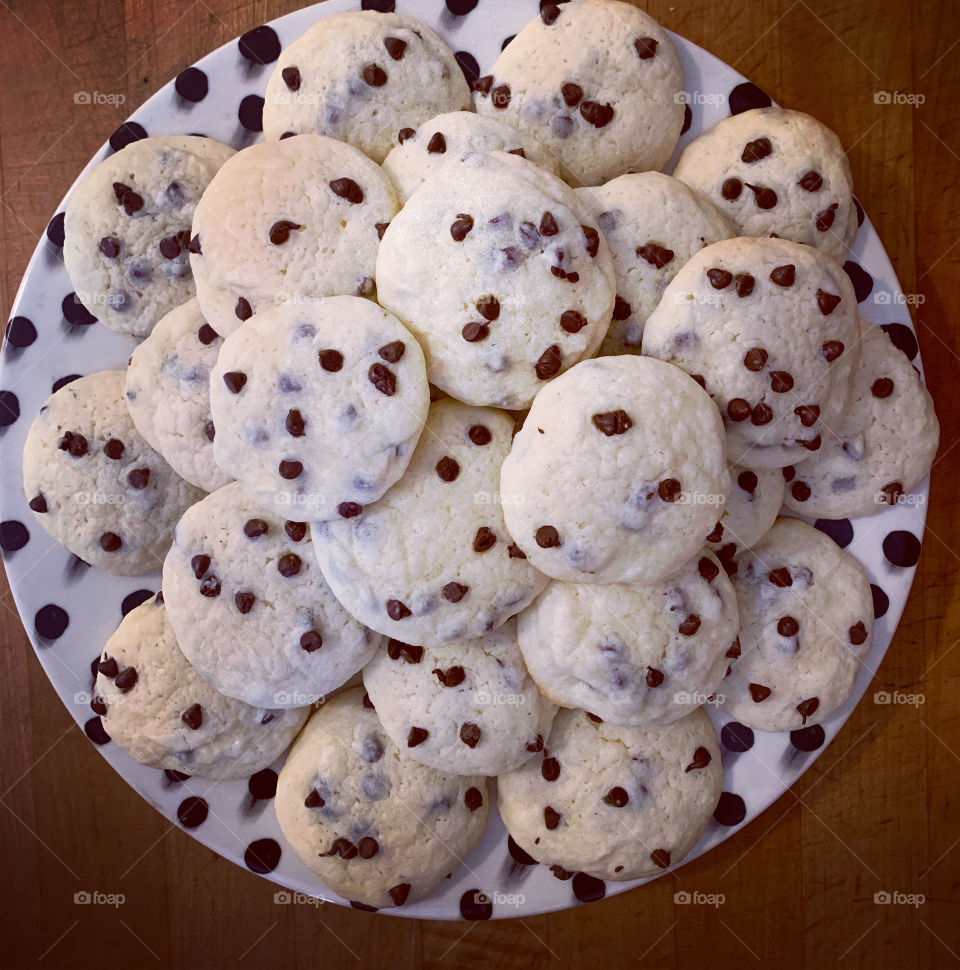 Plate of cookies