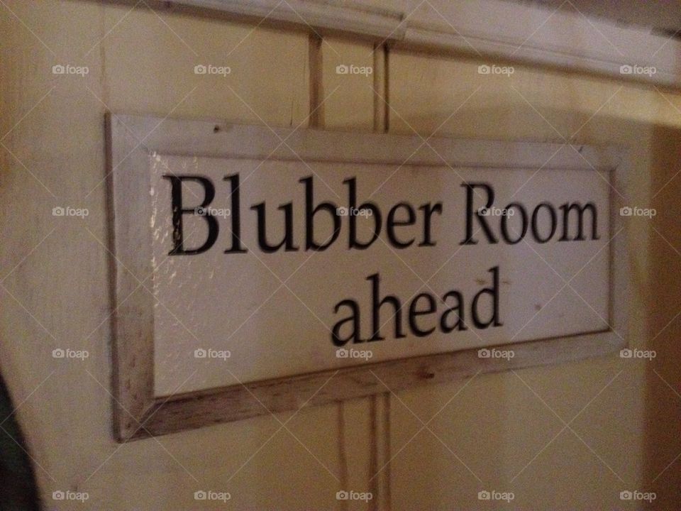 Blubber room