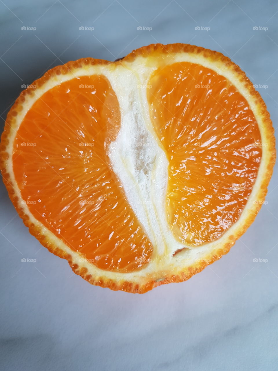 Orange and juicy mandarin