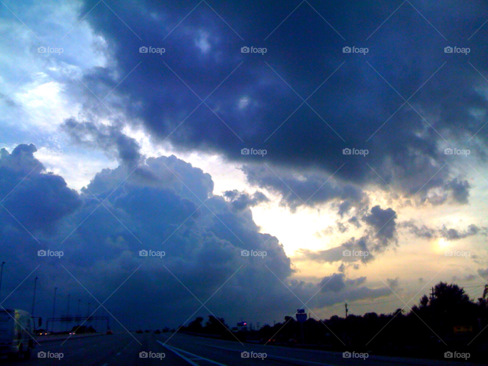 road cloud storm florida by jmsilva59