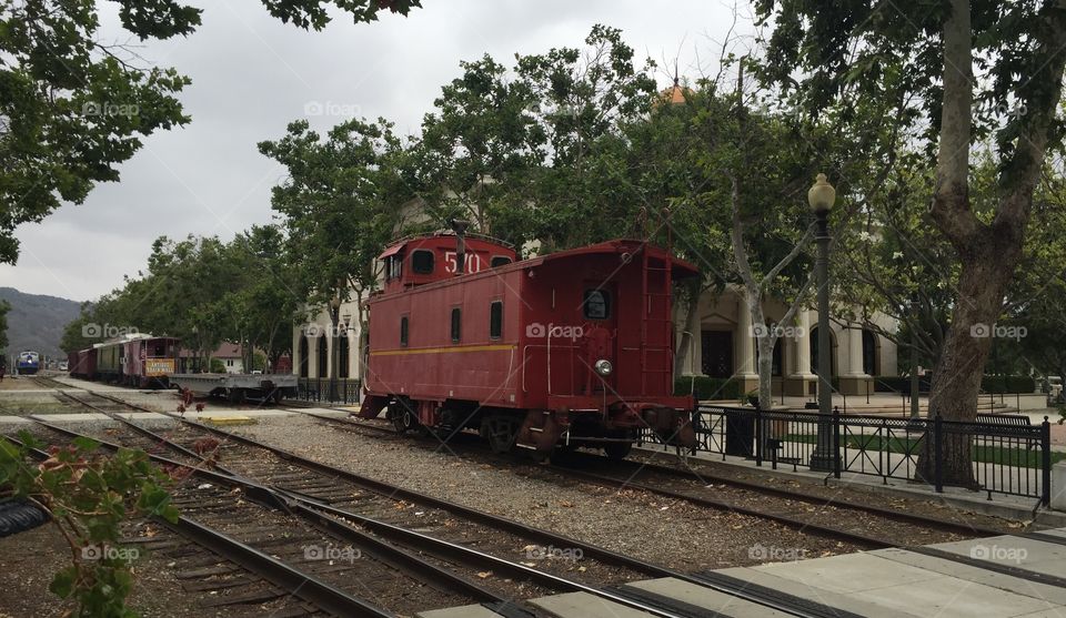 Caboose- Fillmore CA
