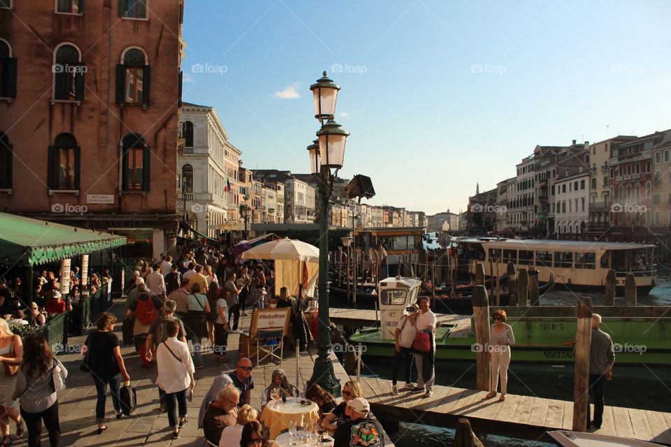 Streets of Venice. 