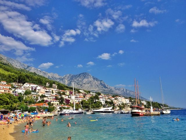 Punta Rata Beach, Brela, Croatia
