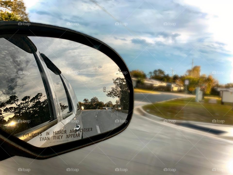 Nice Southern Drive Sight At Sunset