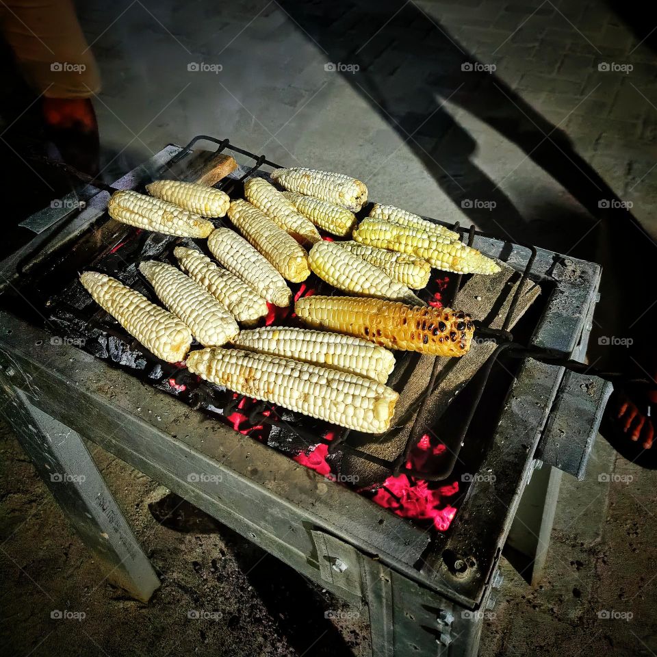 Roasted corn