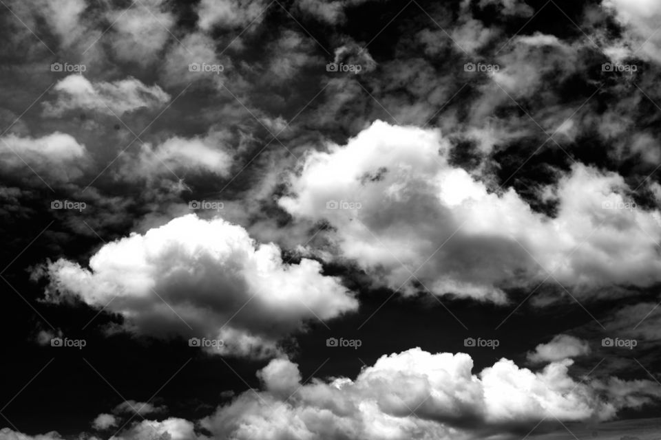 Cloud photography - Climate - Black and white