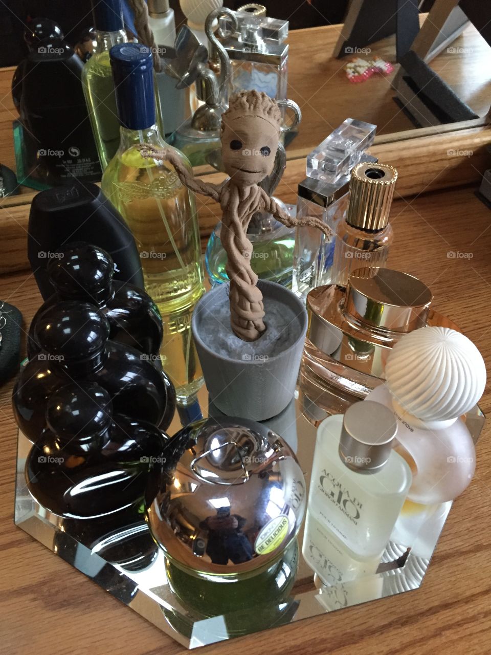 Baby Groot perfume guardian 