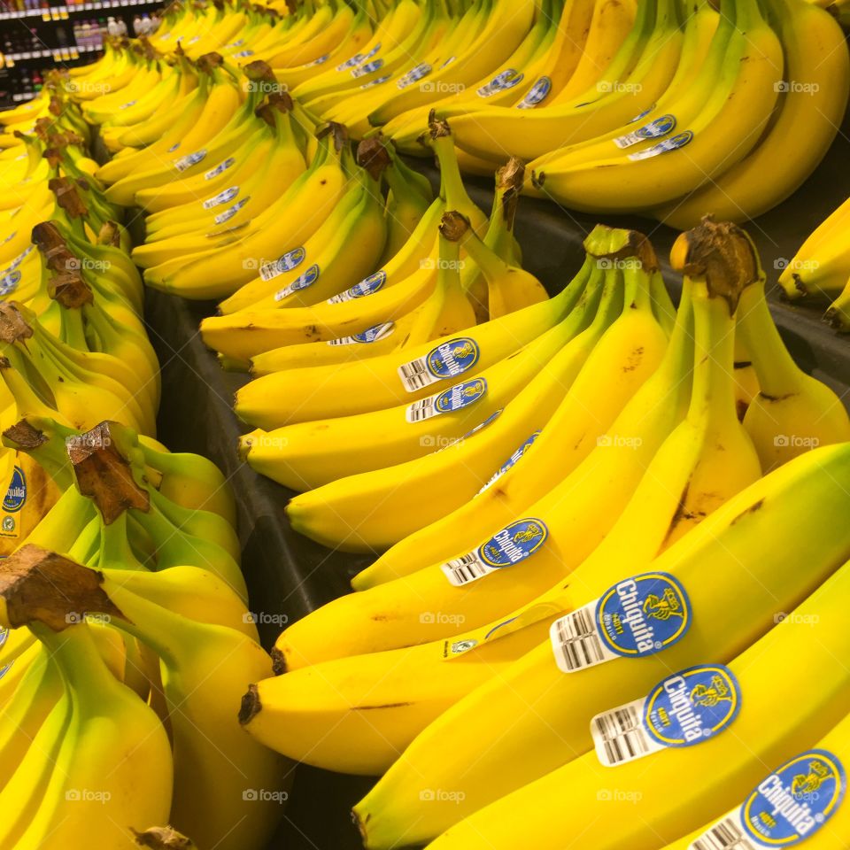 Yellow bananas