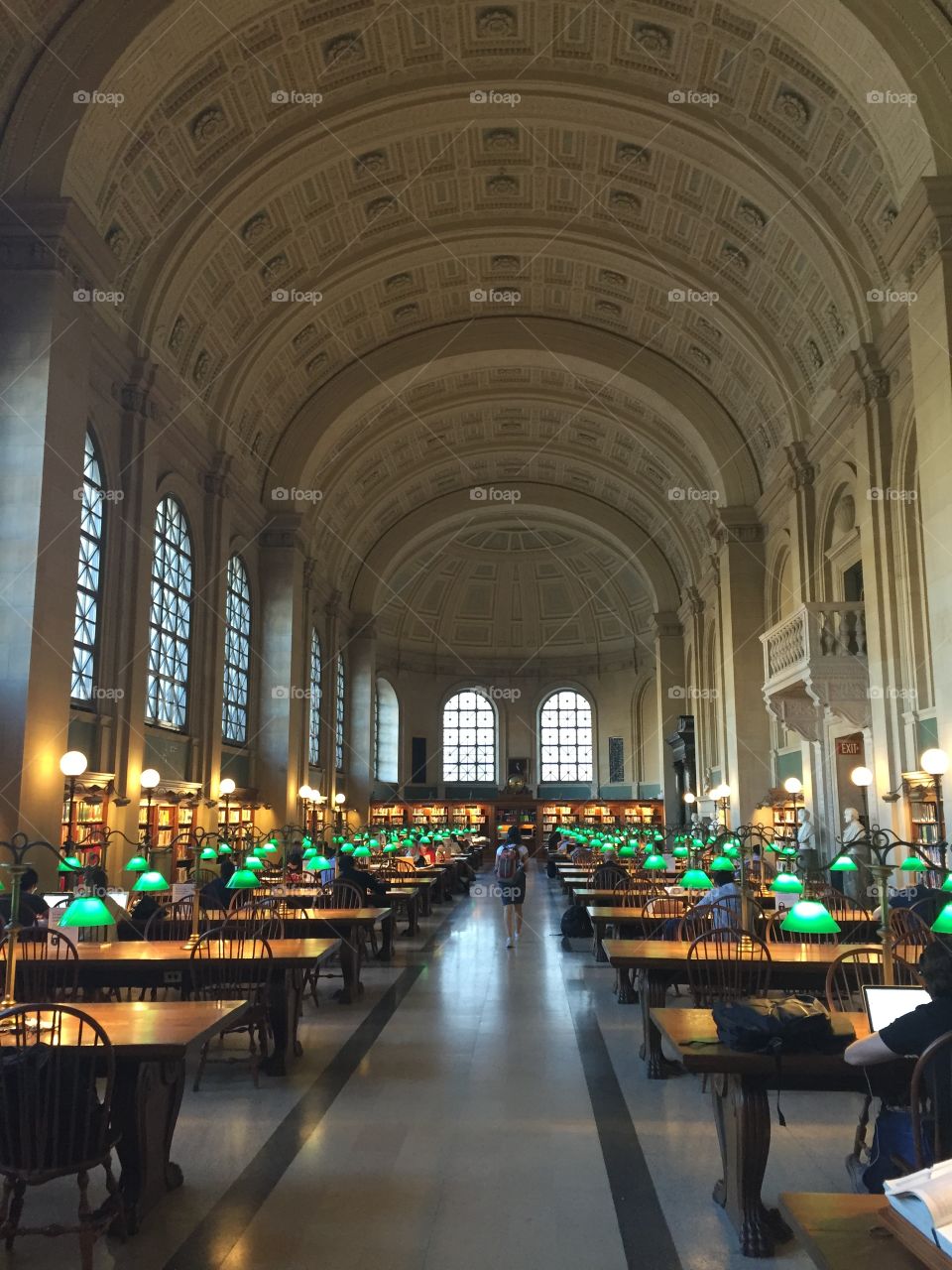 Library in Boston 