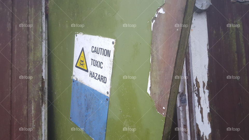 toxic doors urban exploration biohazard do not enter
