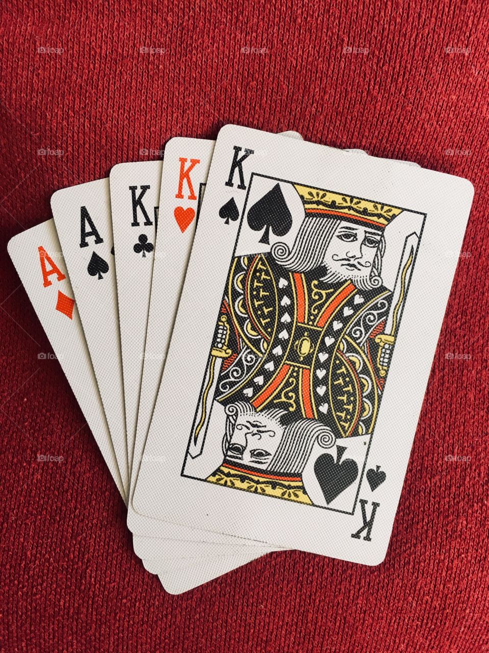 Poker hand- Full house