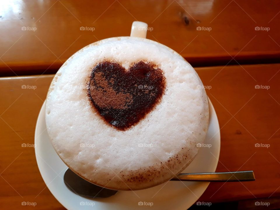 Drink coffee with pleasure.