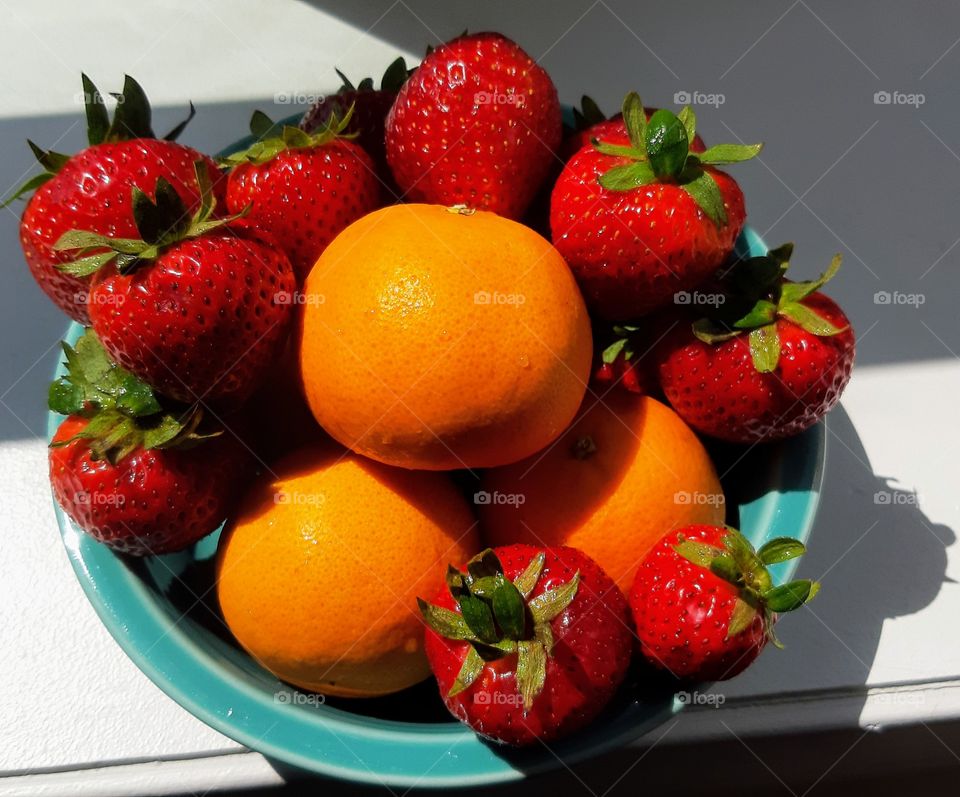 fruit bowl shadows