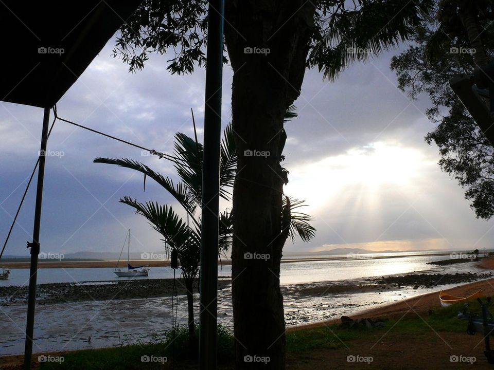 Beachside Campsite View