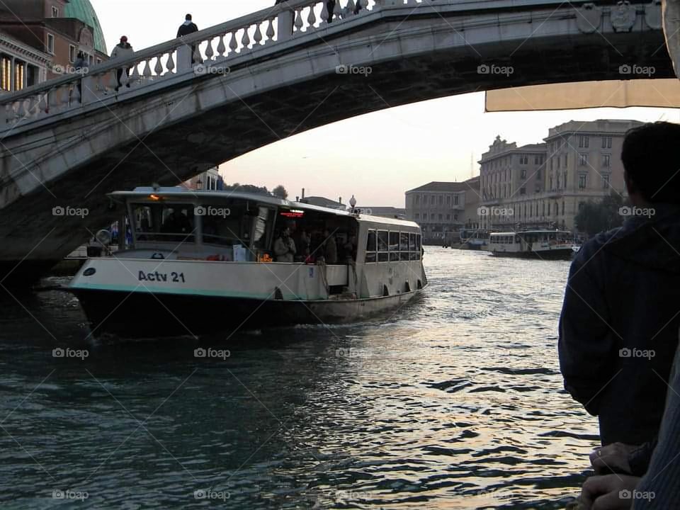 A bridge in Venice