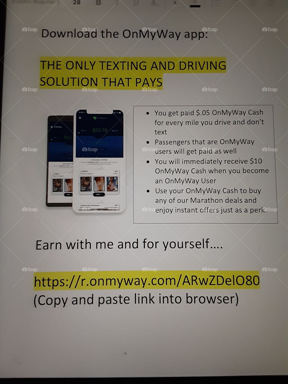 get paid while driving