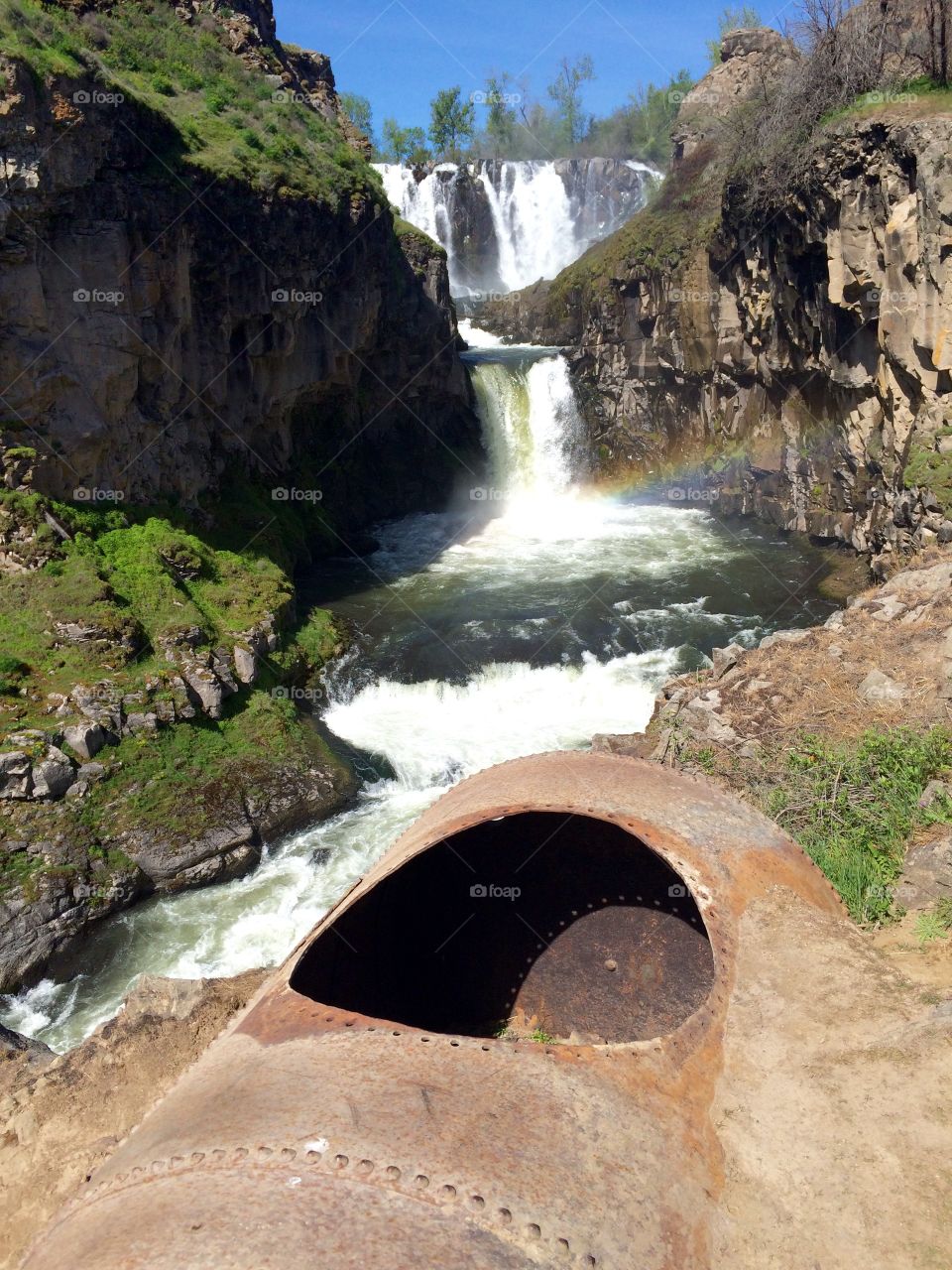 Oregon waterfall 