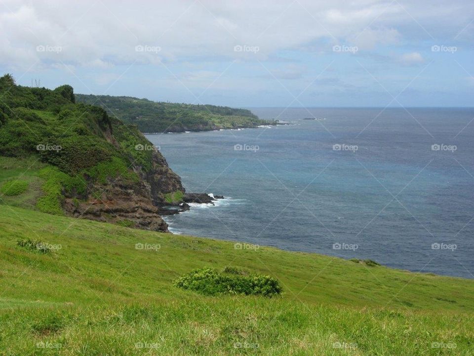 Hawaiian cliff