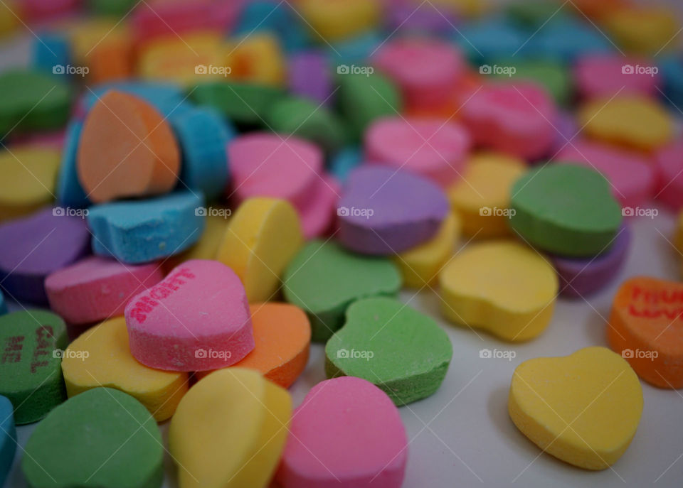 Candy hearts 