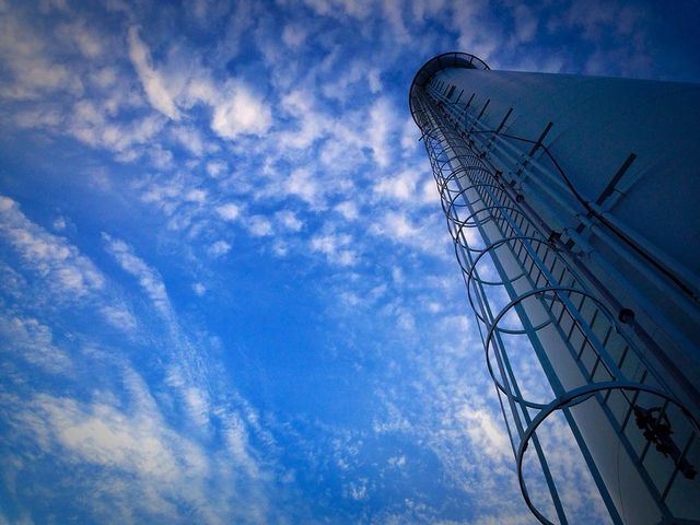 Water tower and radar