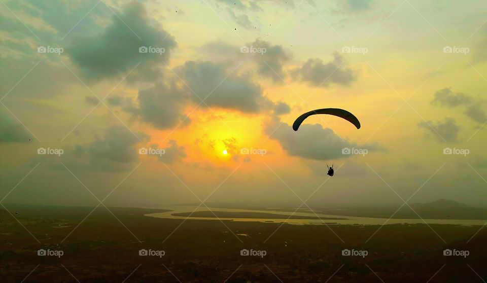 Sunset, Sky, Dawn, Evening, Landscape