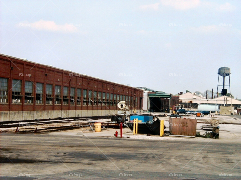 Abandoned factory in Muncie 