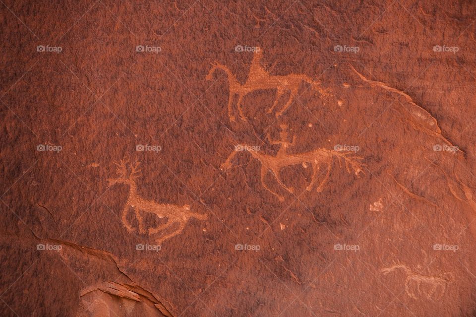 Cliff dwellers drawings