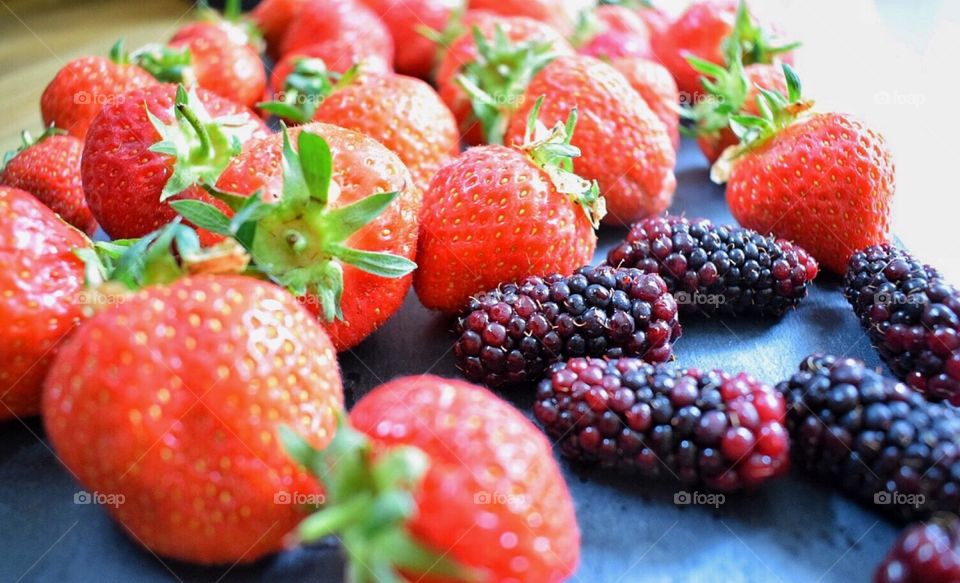 Summer berries