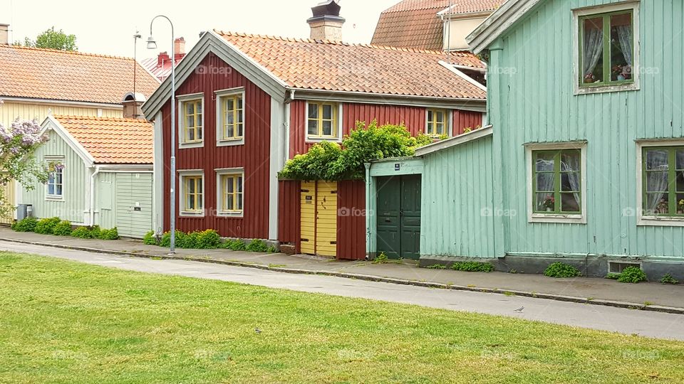 Old homes in Kalmar