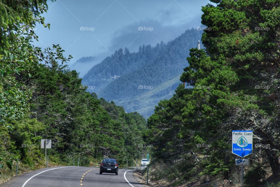 The Pacific Crest Scenic Byway.